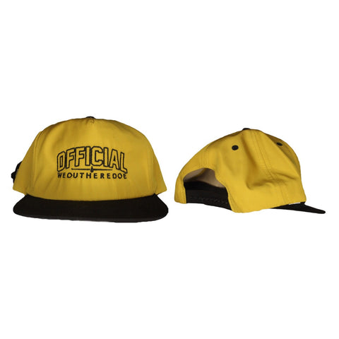 OFFICIAL WEOUTHEREDOE SNAPBACK YELLOW  LIMITED EDITION