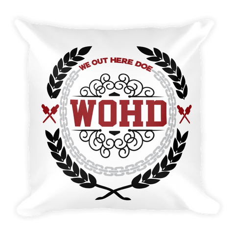 Empire Throw Pillow (double-sided)