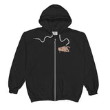 POWER HAND FSJ PEACE SIGN  Zip Hoodie