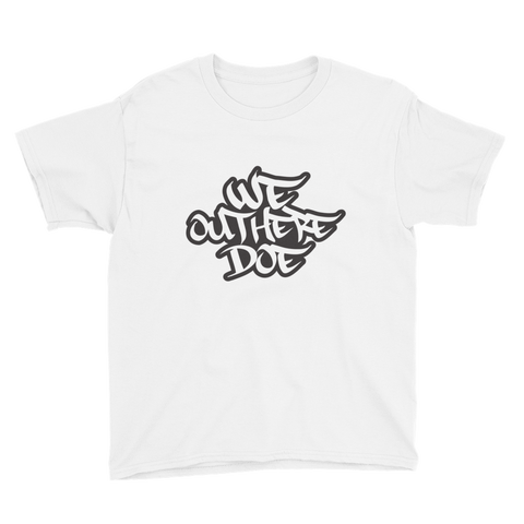 We Out Here Doe Logo Boys Short Sleeve T-Shirt