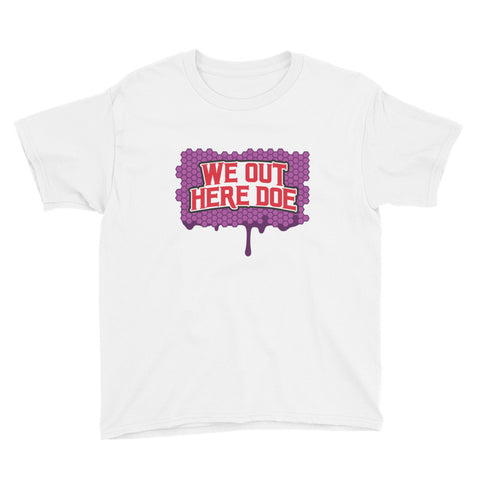 Honey berry Drip Youth Short Sleeve T-Shirt