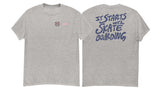 It Starts With SkateBoarding navy blue