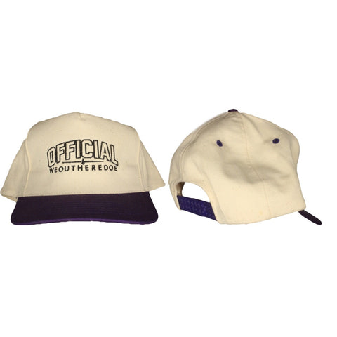 OFFICIAL WEOUTHEREDOE PURPLE VINTAGE SNAPBACK  LIMITED EDITION