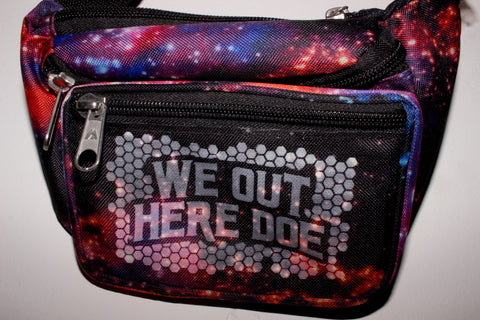 GALAXY GLOW IN THE DARK WOHD NINJA BAG