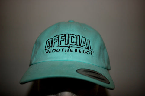 Baby blue OFFICIAL WE OUT HERE DOE DAD HAT