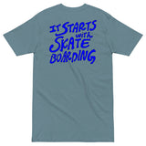 It Starts With SkateBoarding CLIPMODE X WOHD COLLAB BLUE PRINT