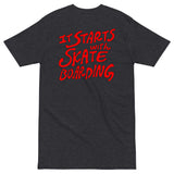 It Starts With SkateBoarding RED