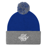 We Out Here Doe Logo Pom Pom Beanie