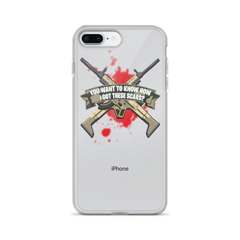 COME CATCH THESE SCARS iPhone Case 7plus/8plus