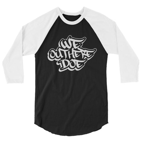 WOHD Baseball style T-shirt black/white