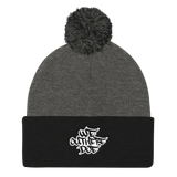 We Out Here Doe Logo Pom Pom Beanie