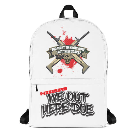 COME CATCH THESE SCARS Backpack