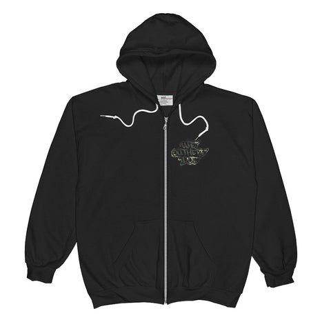 COME CATCH THESE SCARS BS/FS design Zip Hoodie