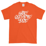 We Out Here Doe Logo tee