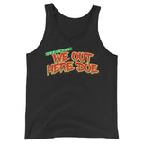 OFFICIAL WE OUT HERE DOE GREEN/RED TANK TOP