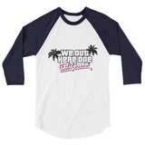 "California Dreamin" BASEBALL STYLE T-SHIRT