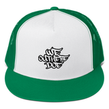 We Out Here Doe Logo Trucker Cap