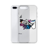 Cotton candy splash iPhone Case