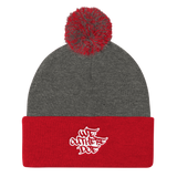 We Out Here Doe Logo Pom Pom Beanie