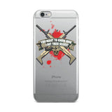 COME CATCH THESE SCARS iPhone Case 7plus/8plus