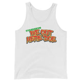 OFFICIAL WE OUT HERE DOE GREEN/RED TANK TOP