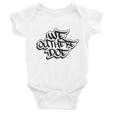 We Out Here Doe baby onesie