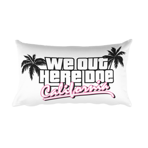 "California Dreamin” Rectangular Pillow