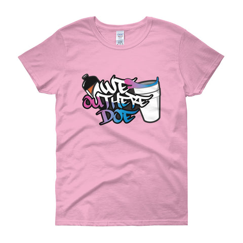 Cotton Candy splash Women's short sleeve t-shirt